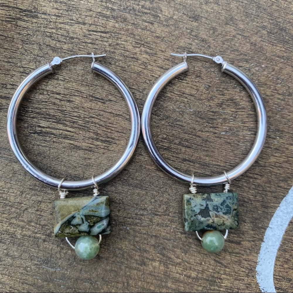 Hand Crafted Hoop Earrings